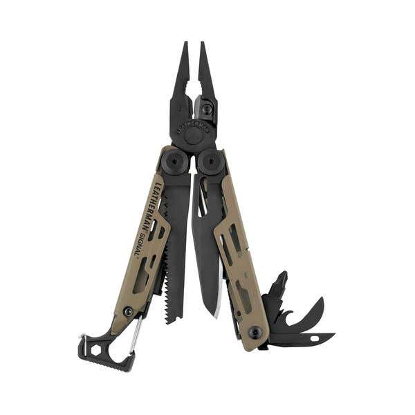 Leatherman Signal Coyote Tan - Leatherman | Bellalite Leatherman Signal Coyote Tan - Leatherman | Bellalite