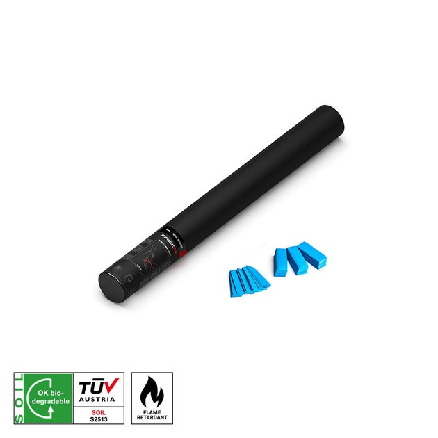 MAGICFX® Handheld Confetti Cannon 50cm Light Blue - MagicFX | Bellalite MAGICFX® Handheld Confetti Cannon 50cm Light Blue - MagicFX | Bellalite