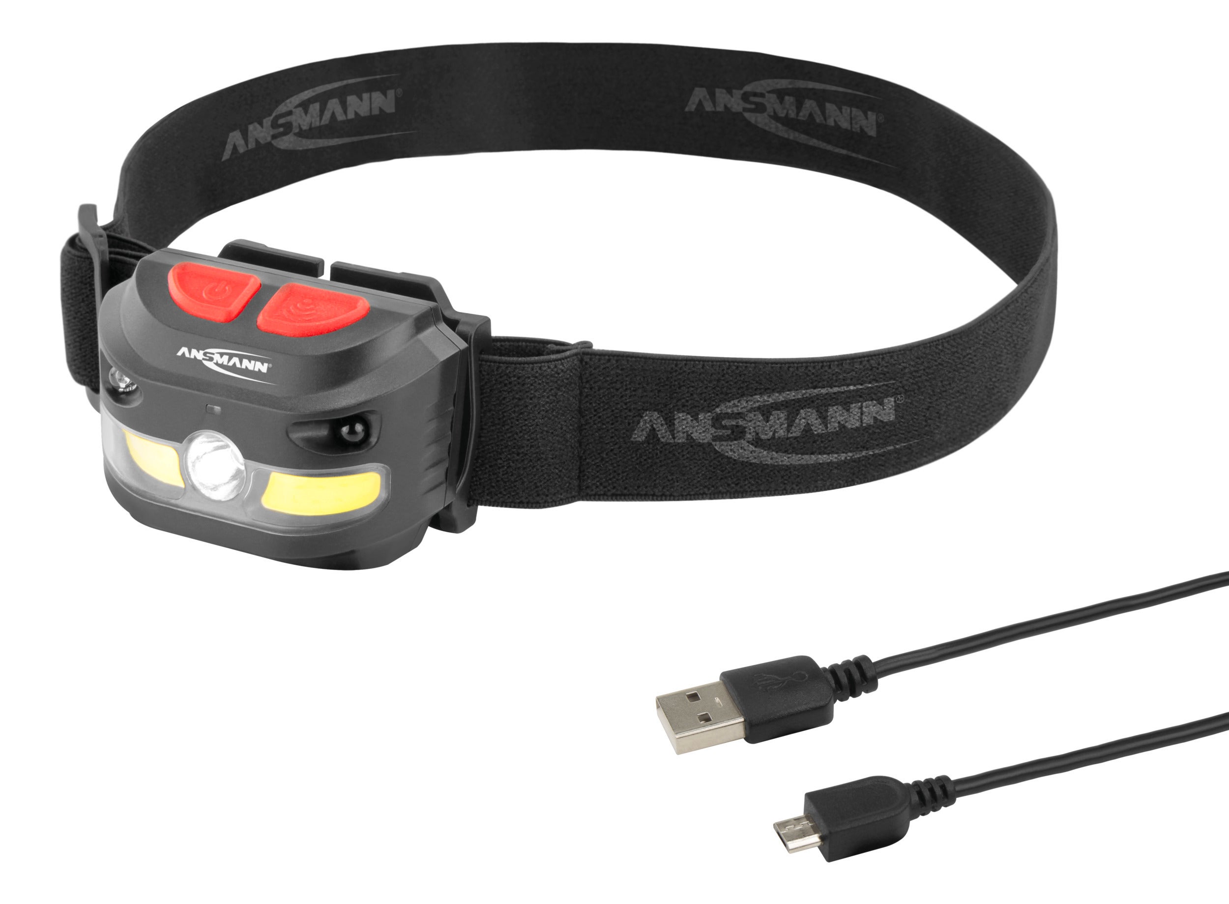 Pannlampa HD250RS 4W COB + 5W LED, Rechargeable  - Ansmann | Bellalite