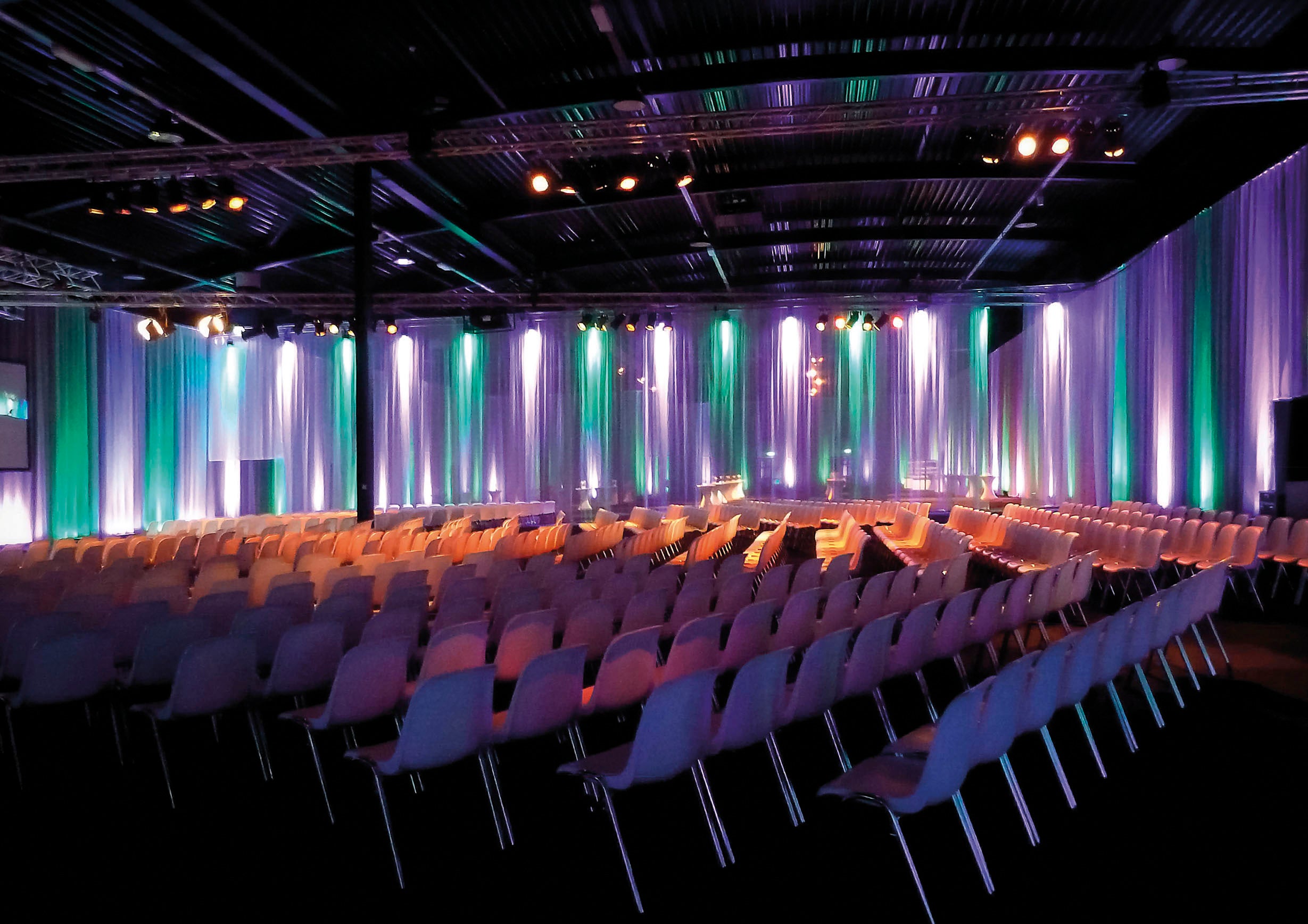 Pipe & Drape - Voile CS 300cm x 300cm  Svart - Wentex | Bellalite