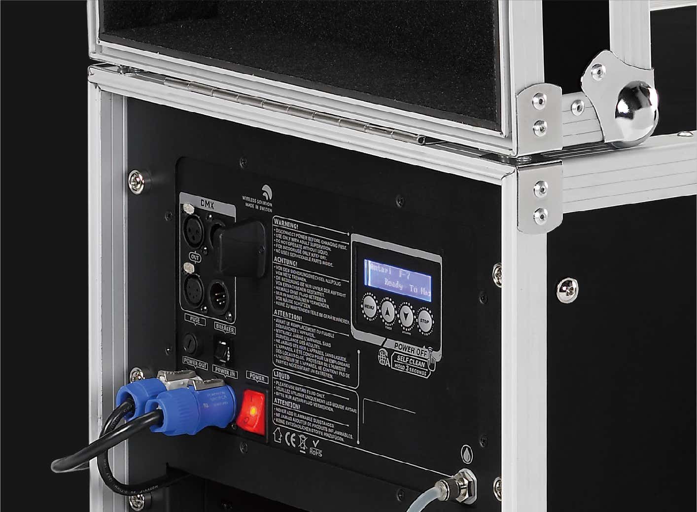 Antari F-7 Smaze Fogger + Hazer in flight case - Antari | Bellalite Antari F-7 Smaze Fogger + Hazer in flight case - Antari | Bellalite