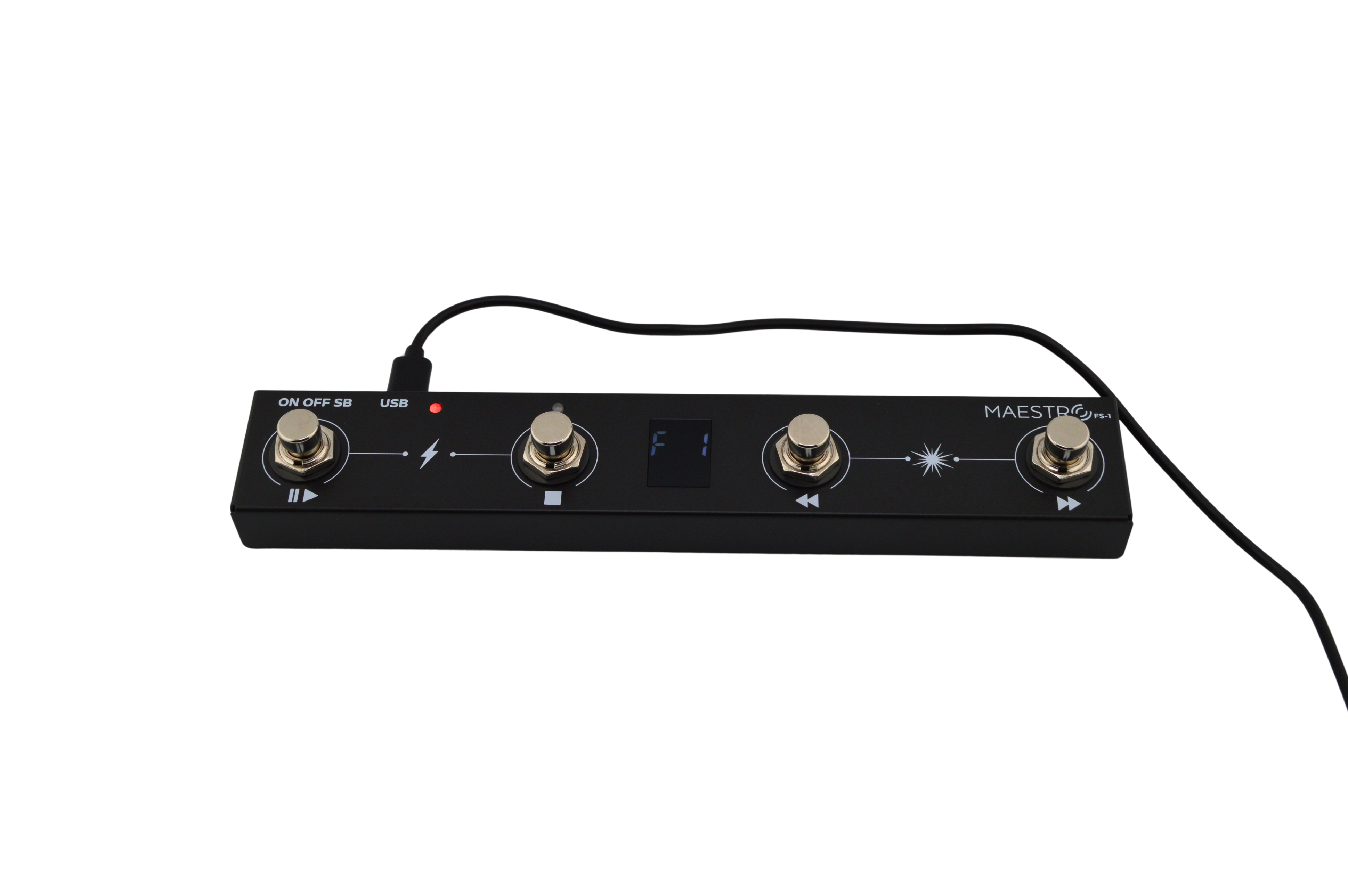 MaestroDMX FS-1 MIDI Footswitch  - MaestroDMX | Bellalite
