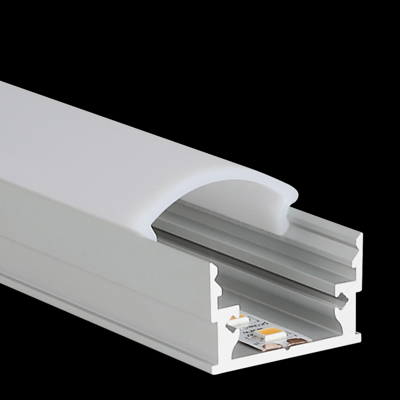 Aluminiumprofil M-Line Low, 3m - PROLED | Bellalite