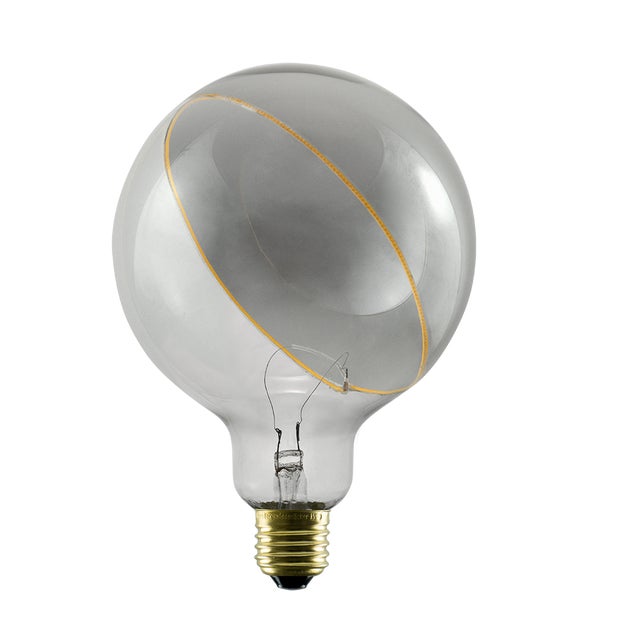 Segula Illusion Line LED Globe125 Smokey Slanting top E27 5W 350lm 2200K - Segula | Bellalite Segula Illusion Line LED Globe125 Smokey Slanting top E27 5W 350lm 2200K - Segula | Bellalite