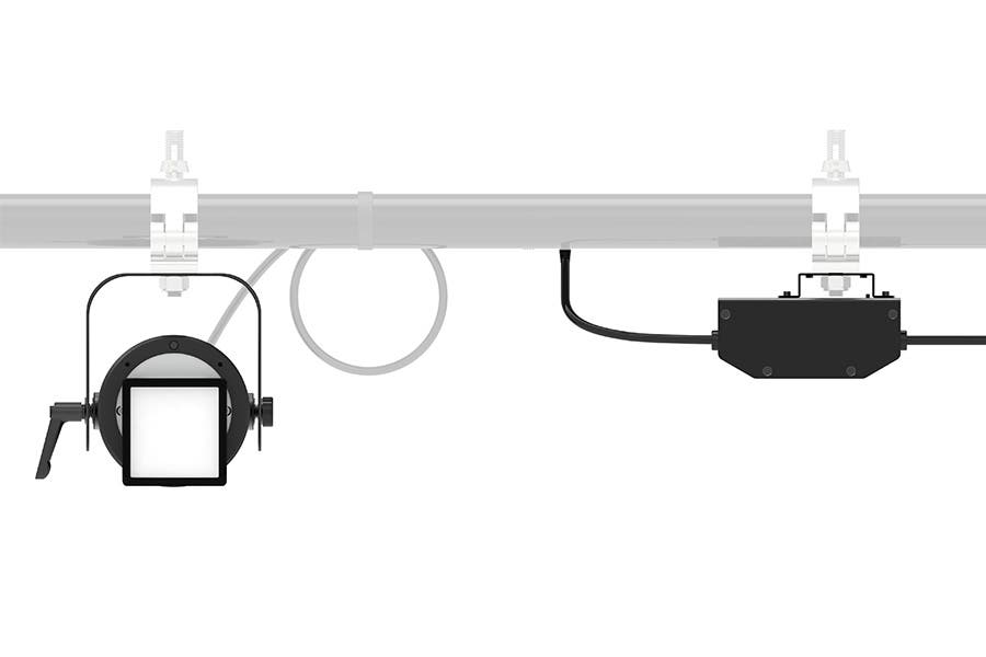 Fiilex P3W Track Wall Wash Light (90W) Color Mode, Svart - FIILEX | Bellalite Fiilex P3W Track Wall Wash Light (90W) Color Mode, Svart - FIILEX | Bellalite