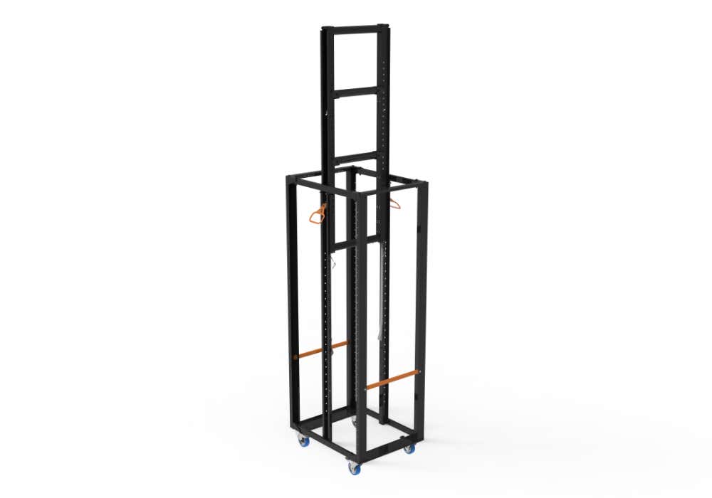 Admiral Sidelight Tower Symmetrical W 60 with locking - Admiral Staging | Bellalite Admiral Sidelight Tower Symmetrical W 60 with locking - Admiral Staging | Bellalite