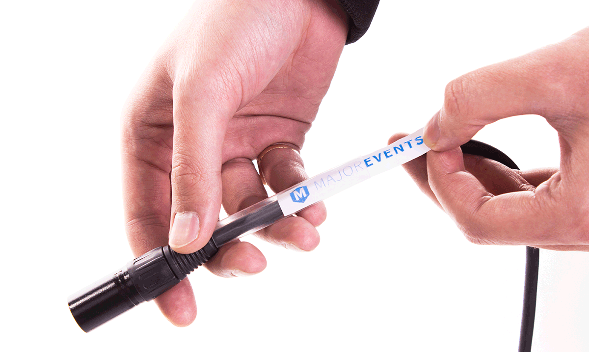 DMX-kabel Admiral, 3-pol 0,5 m - Admiral Staging | Bellalite