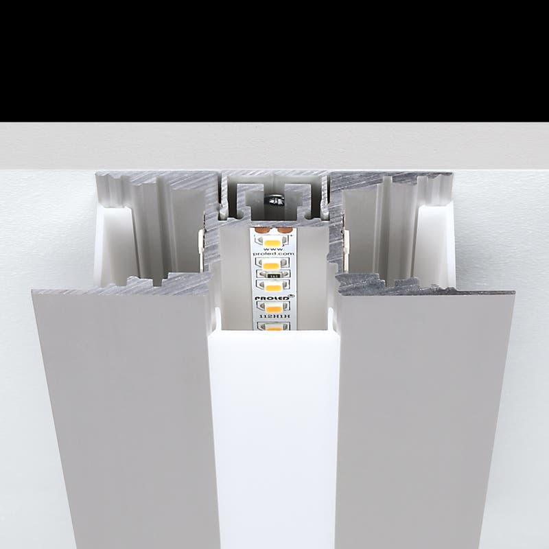 Aluminiumprofil M-Line 3W, 5m - PROLED | Bellalite Aluminiumprofil M-Line 3W, 5m - PROLED | Bellalite