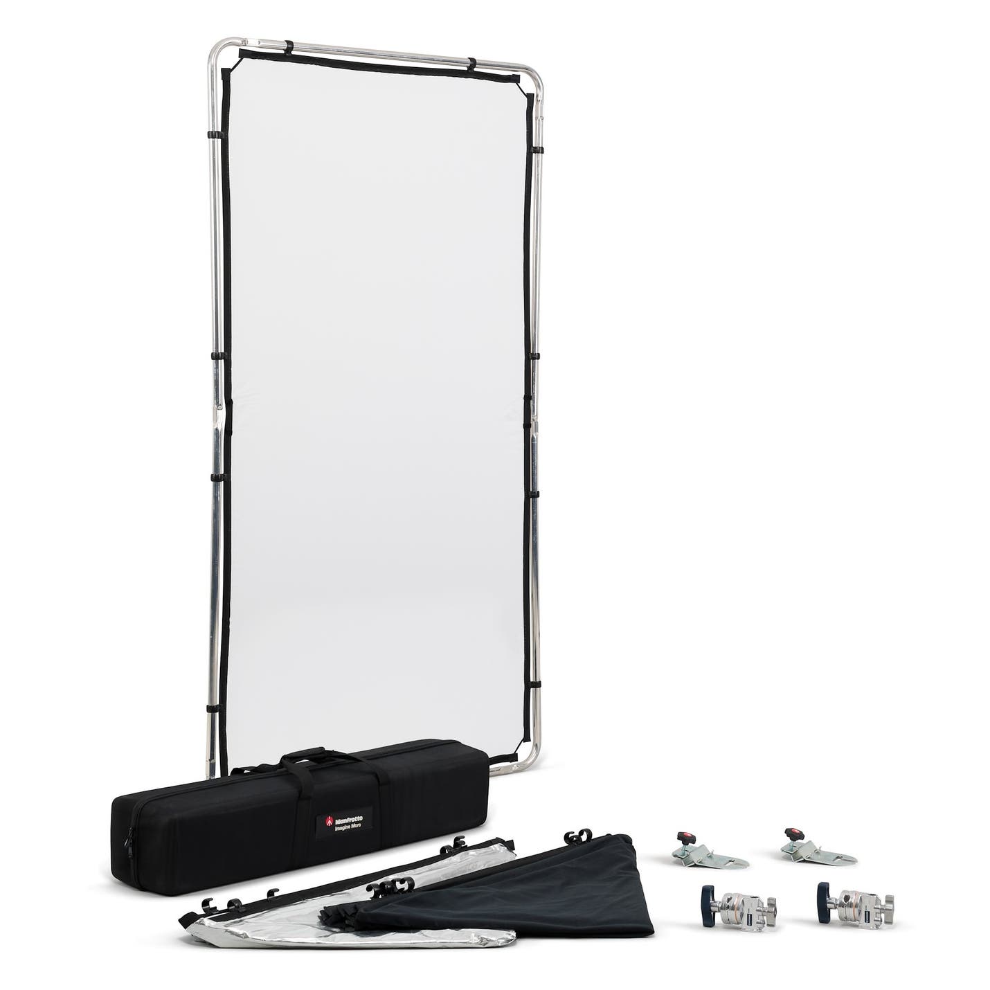 Manfrotto Pro Scrim All In One Kit Med 1,1m x 2m - Manfrotto | Bellalite Manfrotto Pro Scrim All In One Kit Med 1,1m x 2m - Manfrotto | Bellalite