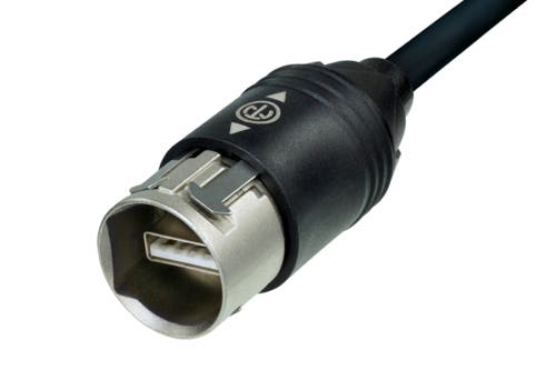Neutrik USB-kabel USB-A till USB-B IP65 - Neutrik | Bellalite Neutrik USB-kabel USB-A till USB-B IP65 - Neutrik | Bellalite