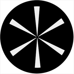 Symmetric 11 Metallgobo, M-Size (66mm) - Rosco | Bellalite