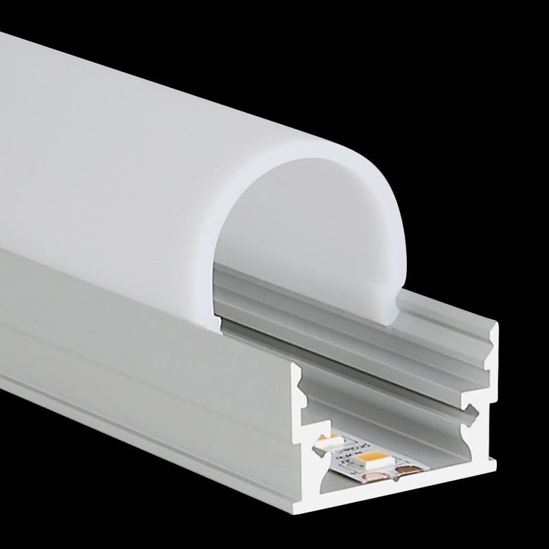 Aluminiumprofil M-Line Low, 5m - PROLED | Bellalite Aluminiumprofil M-Line Low, 5m - PROLED | Bellalite