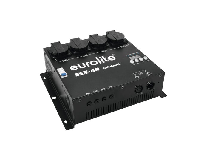 Switchpack ESX-4R DMX RDM - Eurolite | Bellalite Switchpack ESX-4R DMX RDM - Eurolite | Bellalite