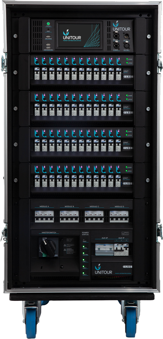 LSC UNITOUR 48 Channel DimSwitch Rack - LSC Control Systems | Bellalite