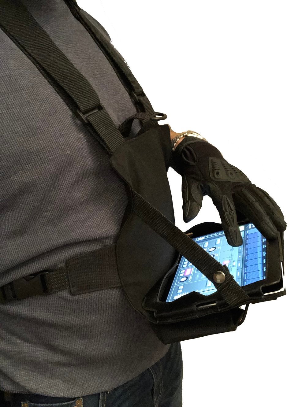Two Hand Touch Harness Standardstorlek (t.ex 9,7" iPad) - GigGear | Bellalite