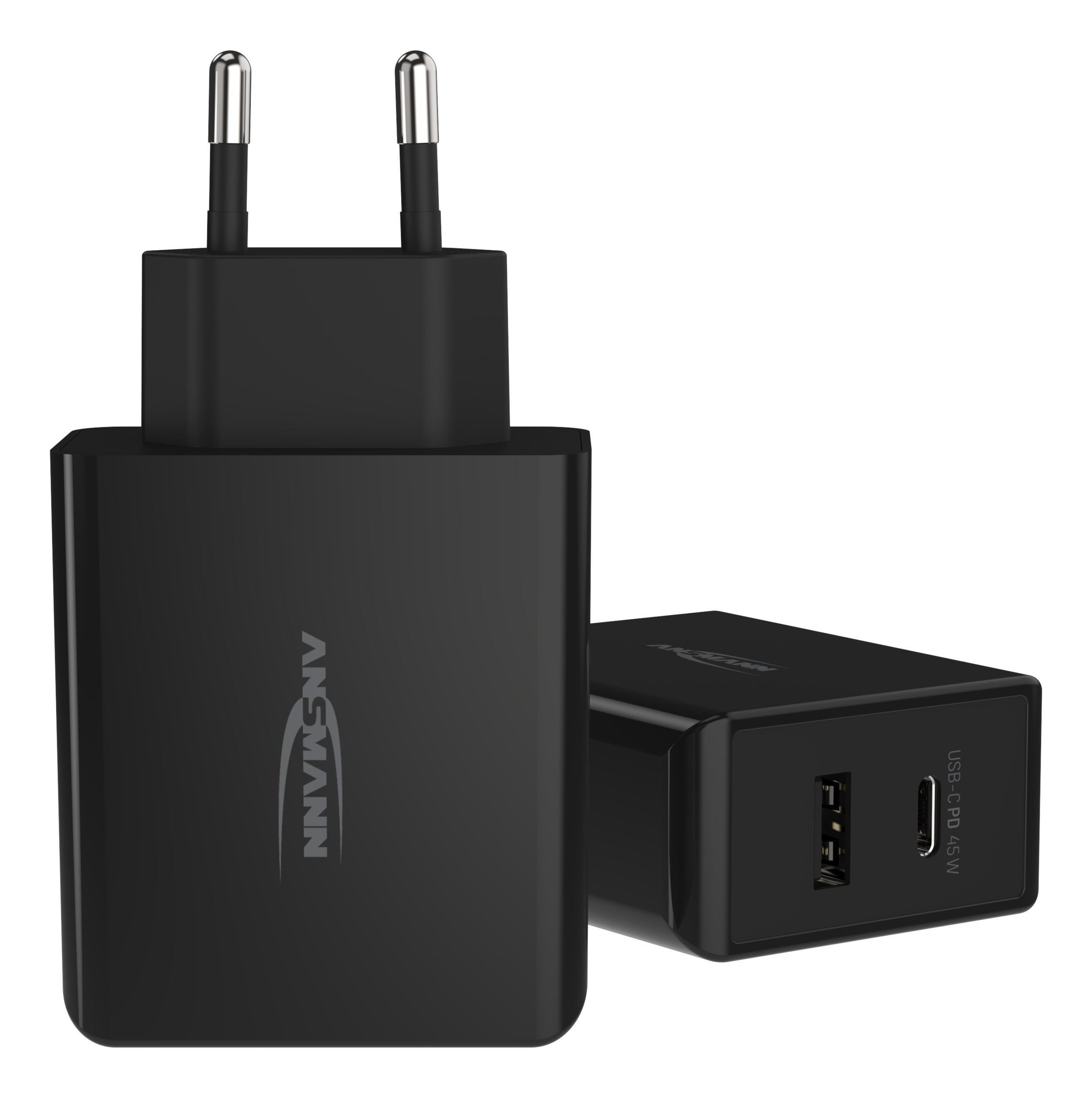 USB-PD-laddare 245PD Intelligent USB-PD charger 45 W - Ansmann | Bellalite