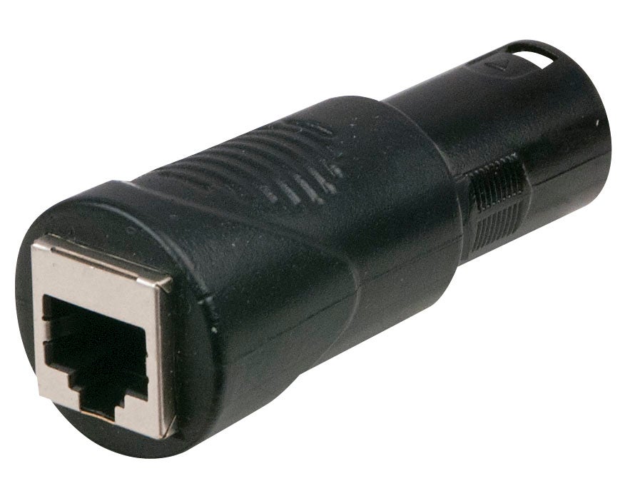 DMX-vända XLR 3-pin Hane / RJ45  - DAP | Bellalite