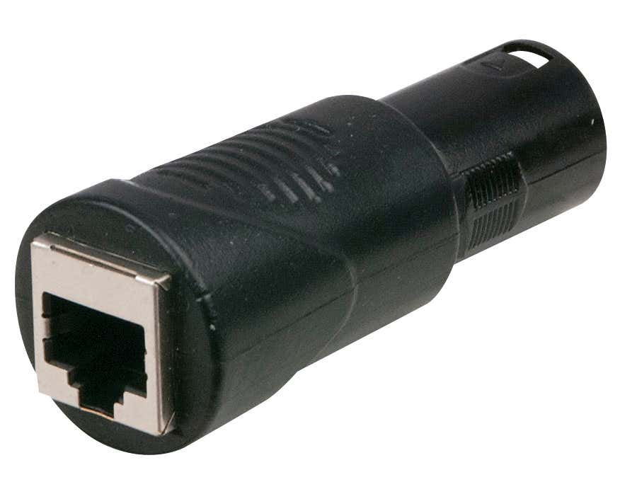 DMX-vända XLR 3-pin Hane / RJ45 - DAP | Bellalite DMX-vända XLR 3-pin Hane / RJ45 - DAP | Bellalite