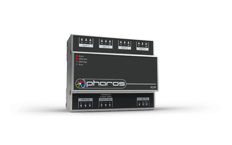 Pharos DMX/RDM Splitter - Pharos | Bellalite