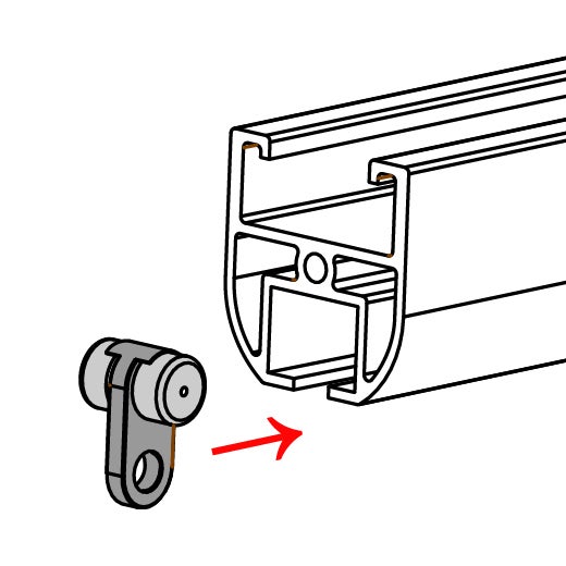 Doughty Rail - Ball Raced Runner  - Doughty | Bellalite
