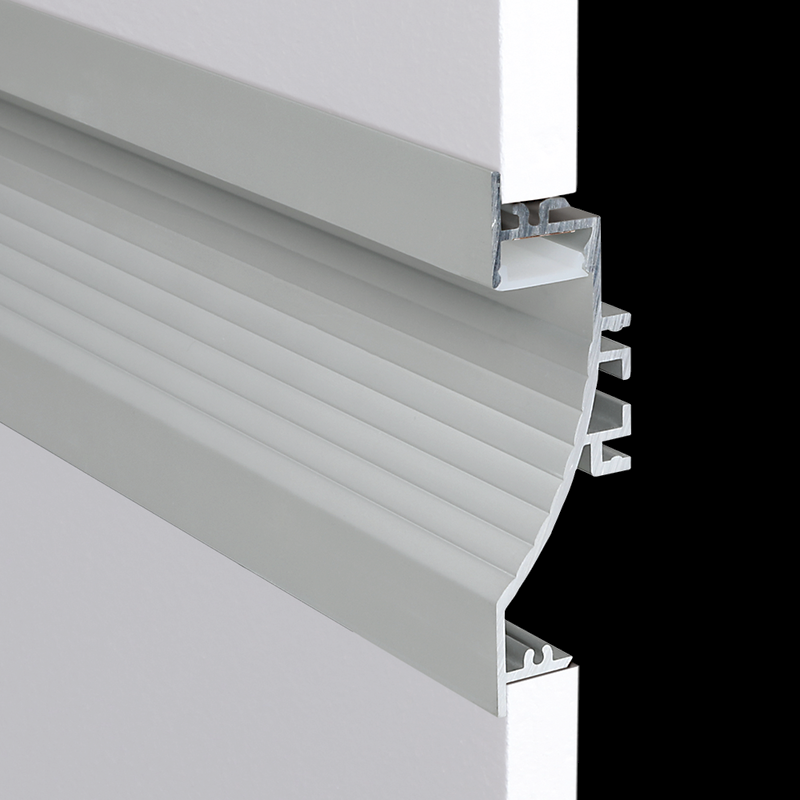 Aluminiumprofil S-Line Wave, 5m Alu - PROLED | Bellalite