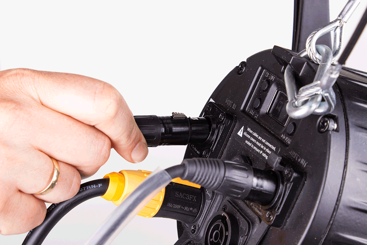 DMX-kabel Admiral, 3-pol 0,5 m - Admiral Staging | Bellalite