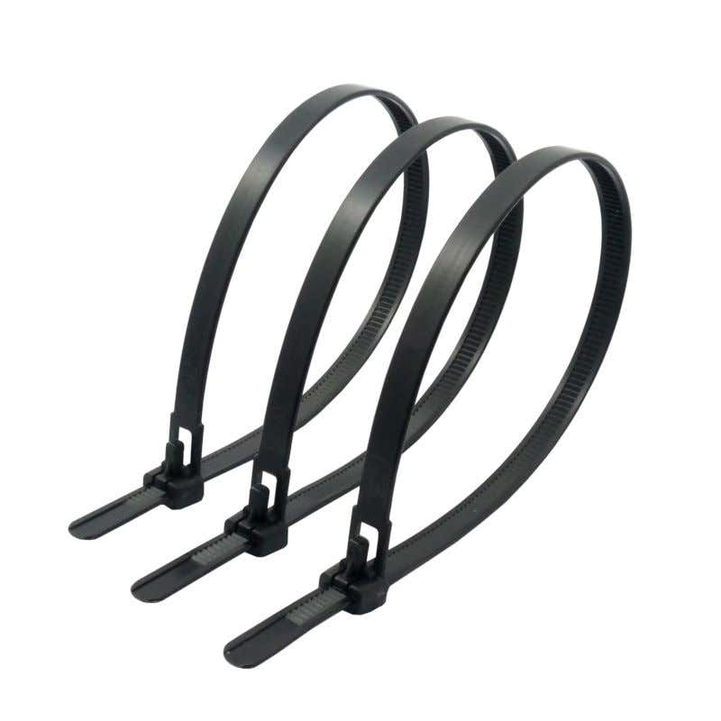 Nylon Cable Zip Tie Re-Clip 300mm x 7,6mm 100st - Gafer.pl | Bellalite Nylon Cable Zip Tie Re-Clip 300mm x 7,6mm 100st - Gafer.pl | Bellalite