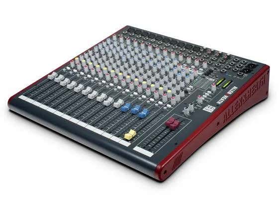 Allen & Heath ZED16FX 10 Mic/Line Inputs, 3 Stereo Sources USB, FX and - Allen & Heath | Bellalite Allen & Heath ZED16FX 10 Mic/Line Inputs, 3 Stereo Sources USB, FX and - Allen & Heath | Bellalite