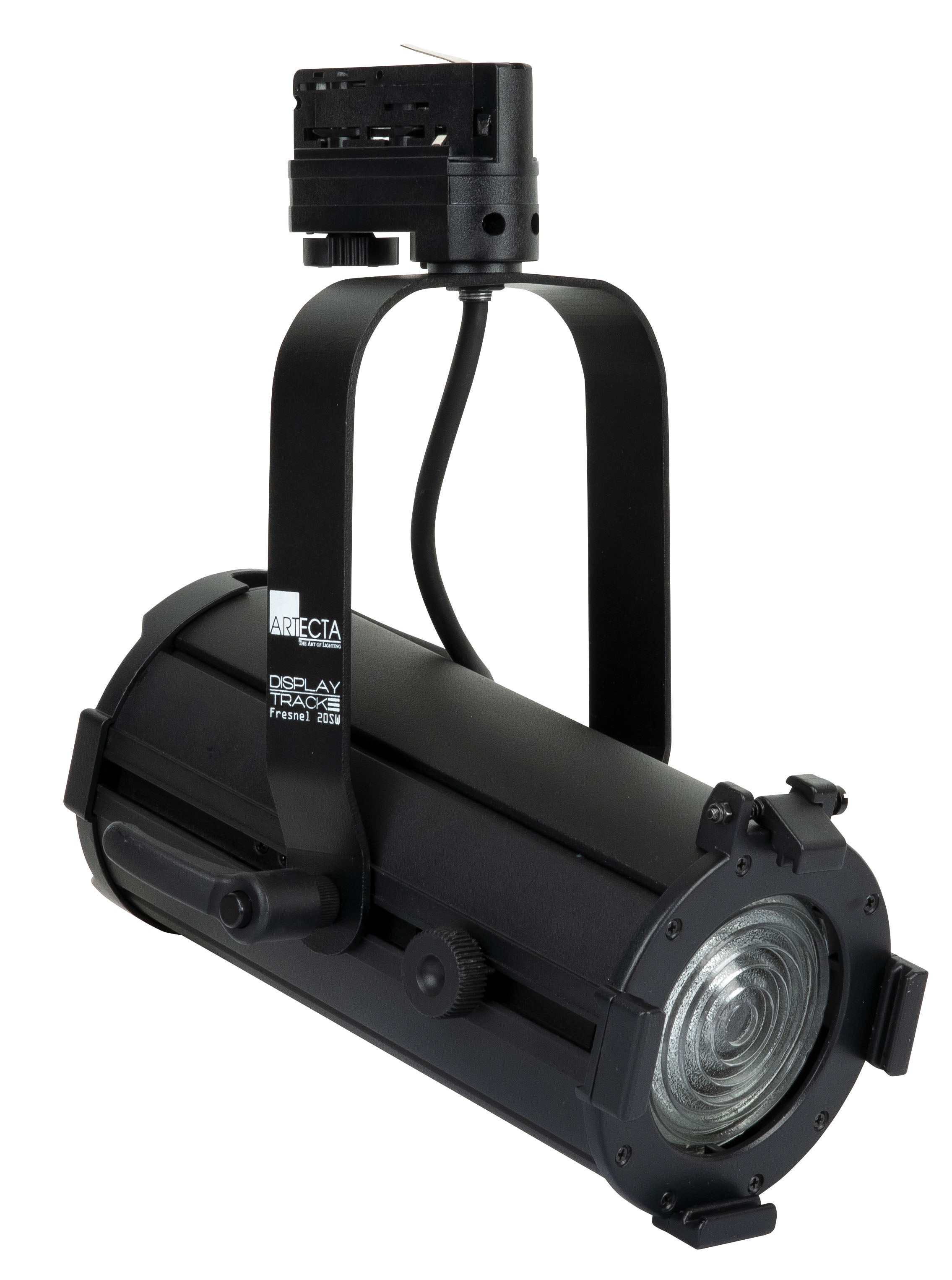 Display Track Fresnel 20 SW  Svart - Artecta | Bellalite