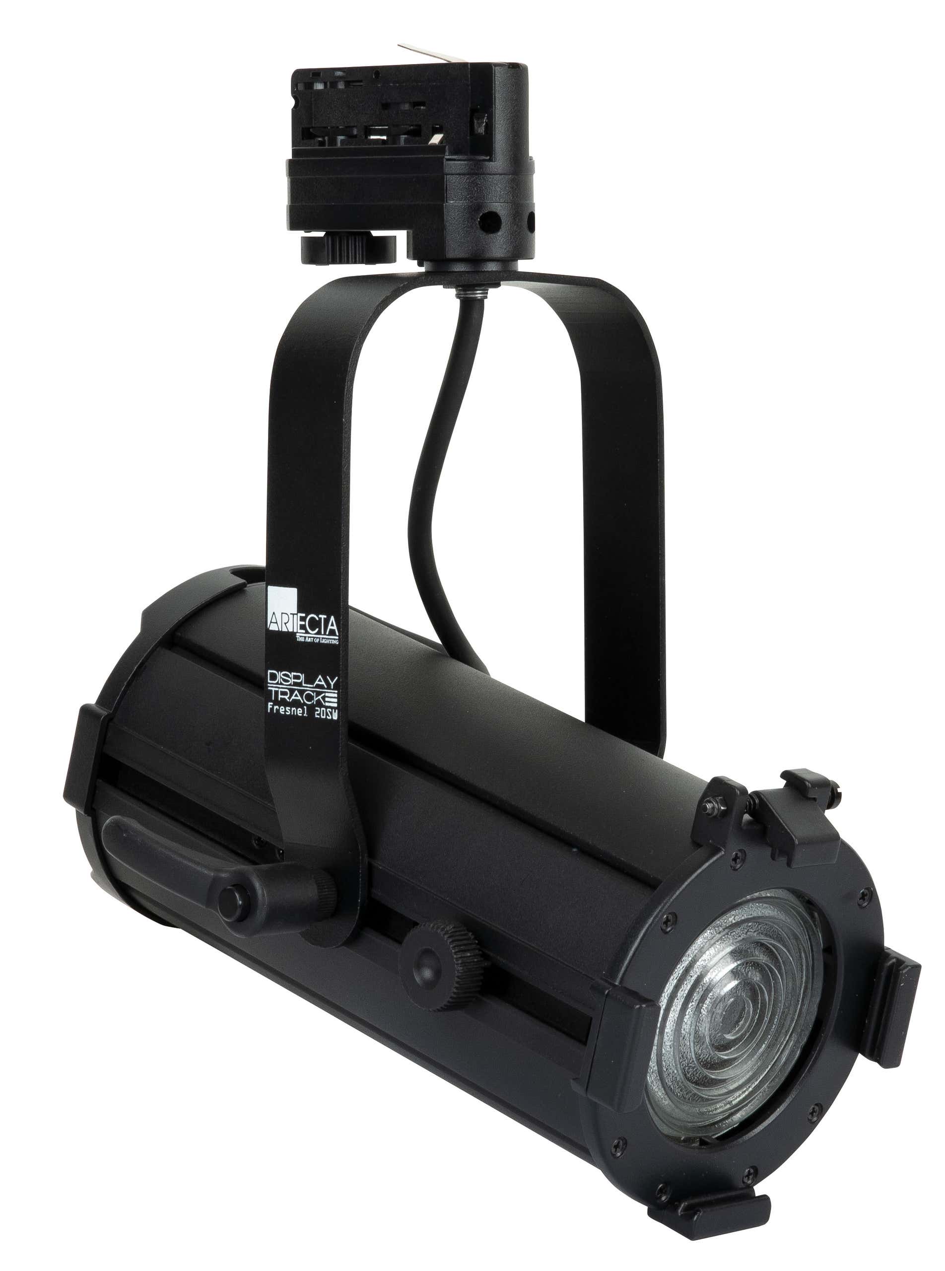 Display Track Fresnel 20 SW Svart - Artecta | Bellalite Display Track Fresnel 20 SW Svart - Artecta | Bellalite