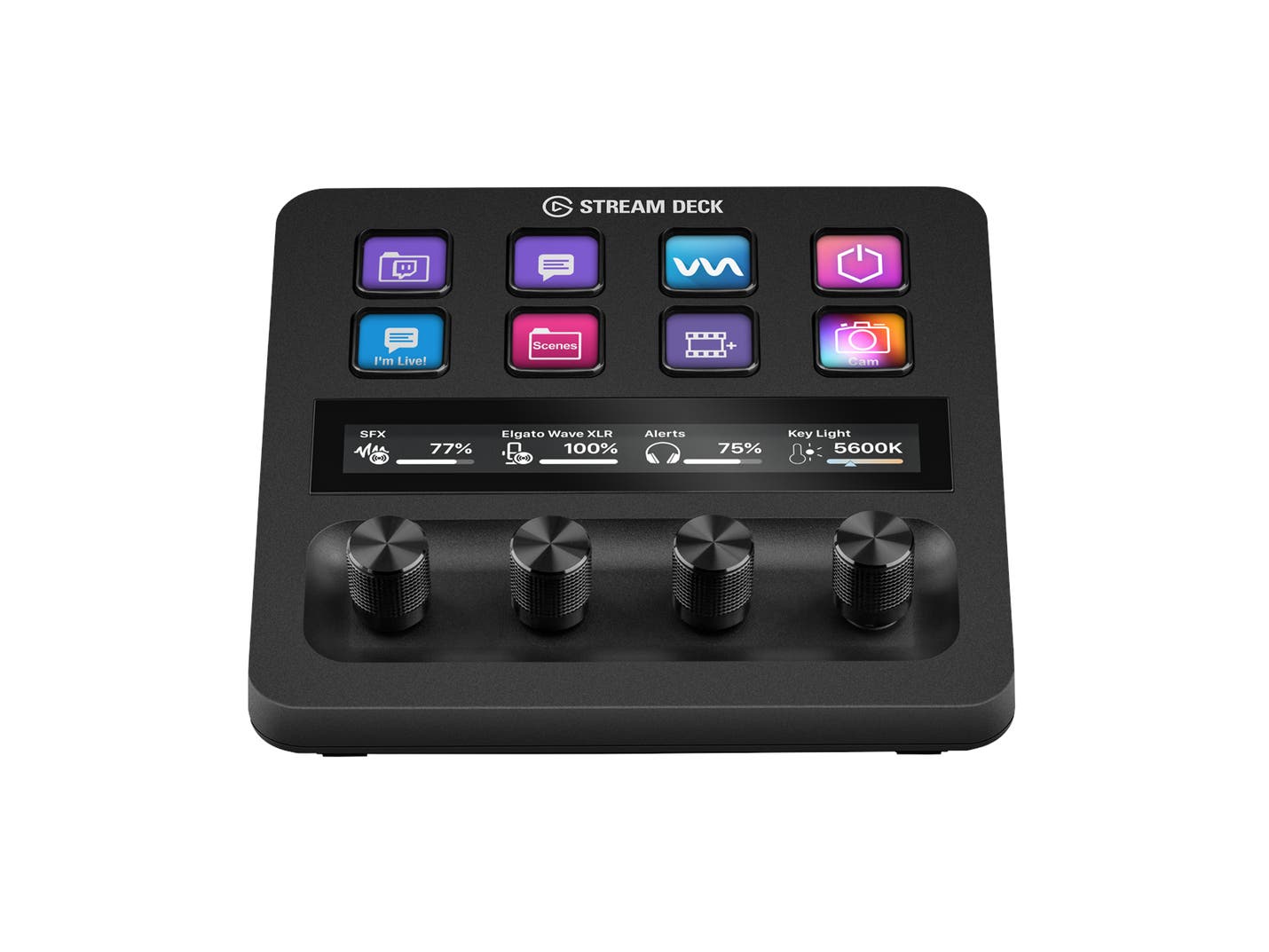 Elgato Stream Deck + Svart - Elgato | Bellalite Elgato Stream Deck + Svart - Elgato | Bellalite
