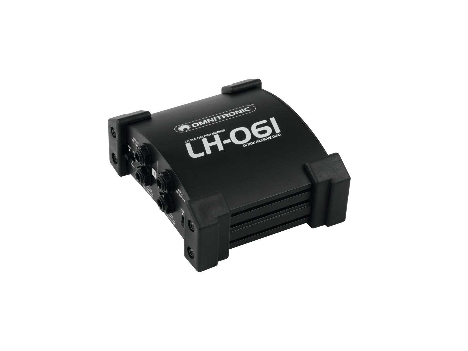 Little Helper LH-061 PRO Passive Dual DI Box - Omnitronic | Bellalite Little Helper LH-061 PRO Passive Dual DI Box - Omnitronic | Bellalite