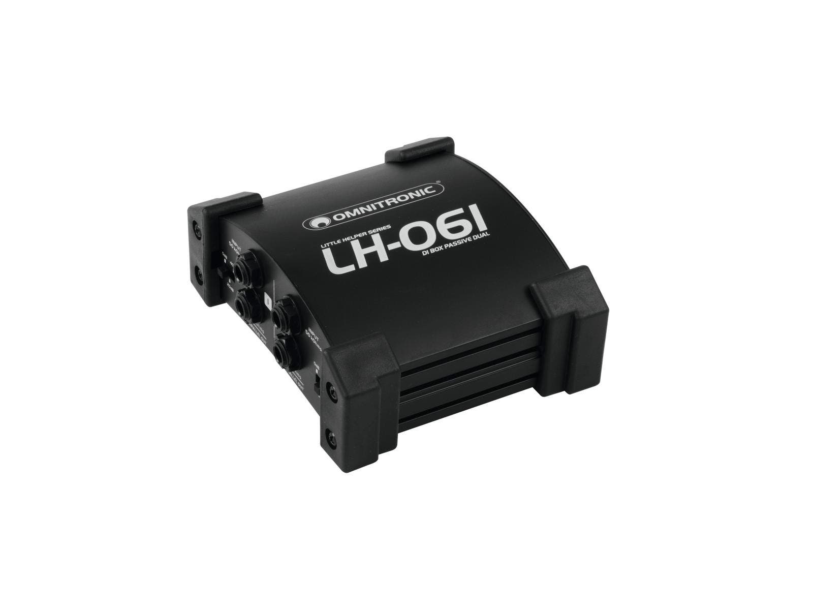 Little Helper LH-061 PRO Passive Dual DI Box - Omnitronic | Bellalite Little Helper LH-061 PRO Passive Dual DI Box - Omnitronic | Bellalite