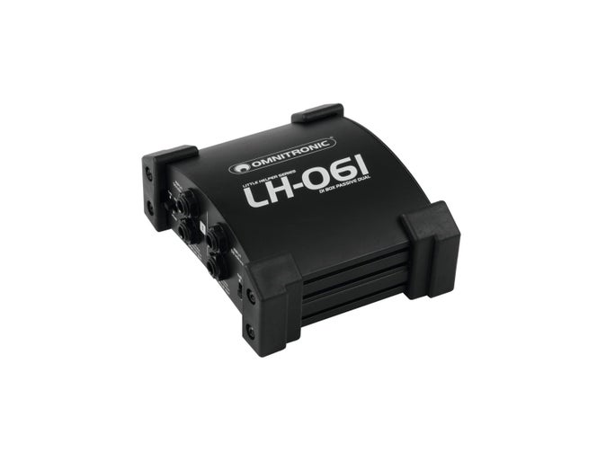 Little Helper LH-061 PRO Passive Dual DI Box - Omnitronic | Bellalite Little Helper LH-061 PRO Passive Dual DI Box - Omnitronic | Bellalite