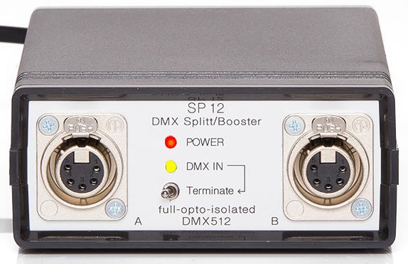 DMX Splitter/Booster SP12 - Stageline | Bellalite