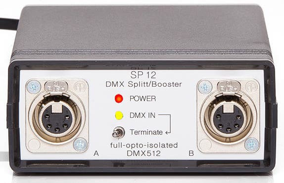DMX Splitter/Booster SP12 - Stageline | Bellalite DMX Splitter/Booster SP12 - Stageline | Bellalite