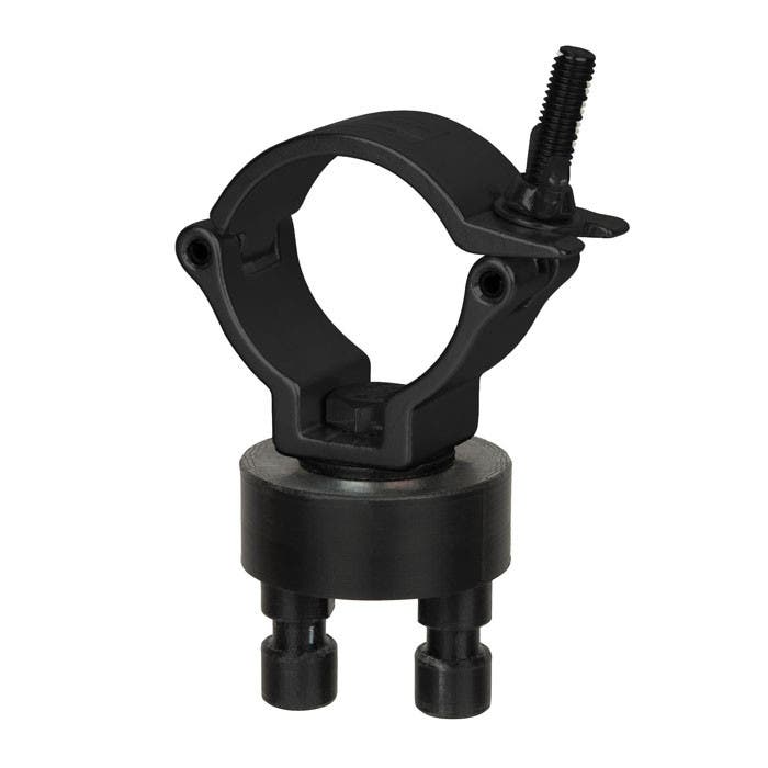 Pipe & drape - 4-way connector with clamp - Wentex | Bellalite Pipe & drape - 4-way connector with clamp - Wentex | Bellalite