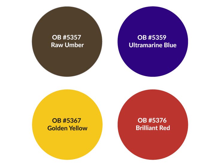 Scenic Set - Warm Primaries - Rosco | Bellalite Scenic Set - Warm Primaries - Rosco | Bellalite