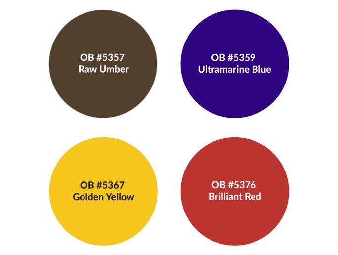 Scenic Set - Warm Primaries - Rosco | Bellalite Scenic Set - Warm Primaries - Rosco | Bellalite