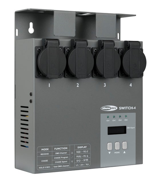 MultiSwitch 4 - Showtec | Bellalite MultiSwitch 4 - Showtec | Bellalite