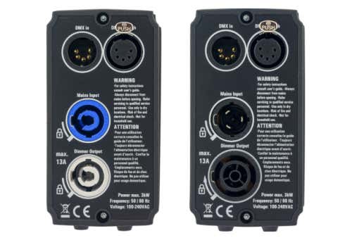 Sine Wave Dimmer 1x3kW XSD-S3-YC-5, powerCON TRUE1, 5pin XLR - Swisson | Bellalite Sine Wave Dimmer 1x3kW XSD-S3-YC-5, powerCON TRUE1, 5pin XLR - Swisson | Bellalite