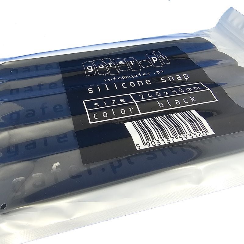 Gafer Silicone Snap Cable Tie 240 x 30mm 10st - Gafer.pl | Bellalite