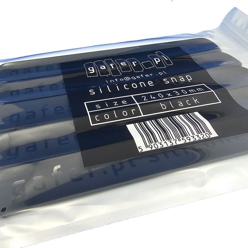Gafer Silicone Snap Cable Tie 240 x 30mm 10st - Gafer.pl | Bellalite Gafer Silicone Snap Cable Tie 240 x 30mm 10st - Gafer.pl | Bellalite