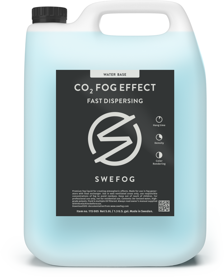 Swefog Co2 Fog Effect fluid - Swefog | Bellalite