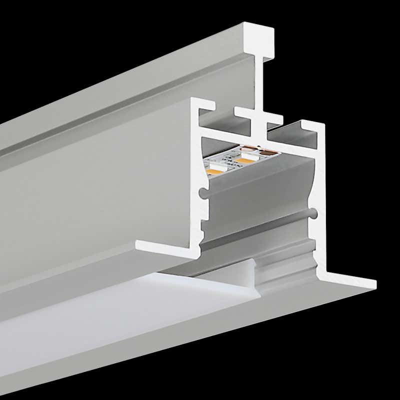 Aluminiumprofil M-Line Grid, 2m - PROLED | Bellalite Aluminiumprofil M-Line Grid, 2m - PROLED | Bellalite