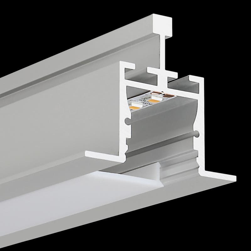 Aluminiumprofil M-Line Grid, 2m - PROLED | Bellalite Aluminiumprofil M-Line Grid, 2m - PROLED | Bellalite