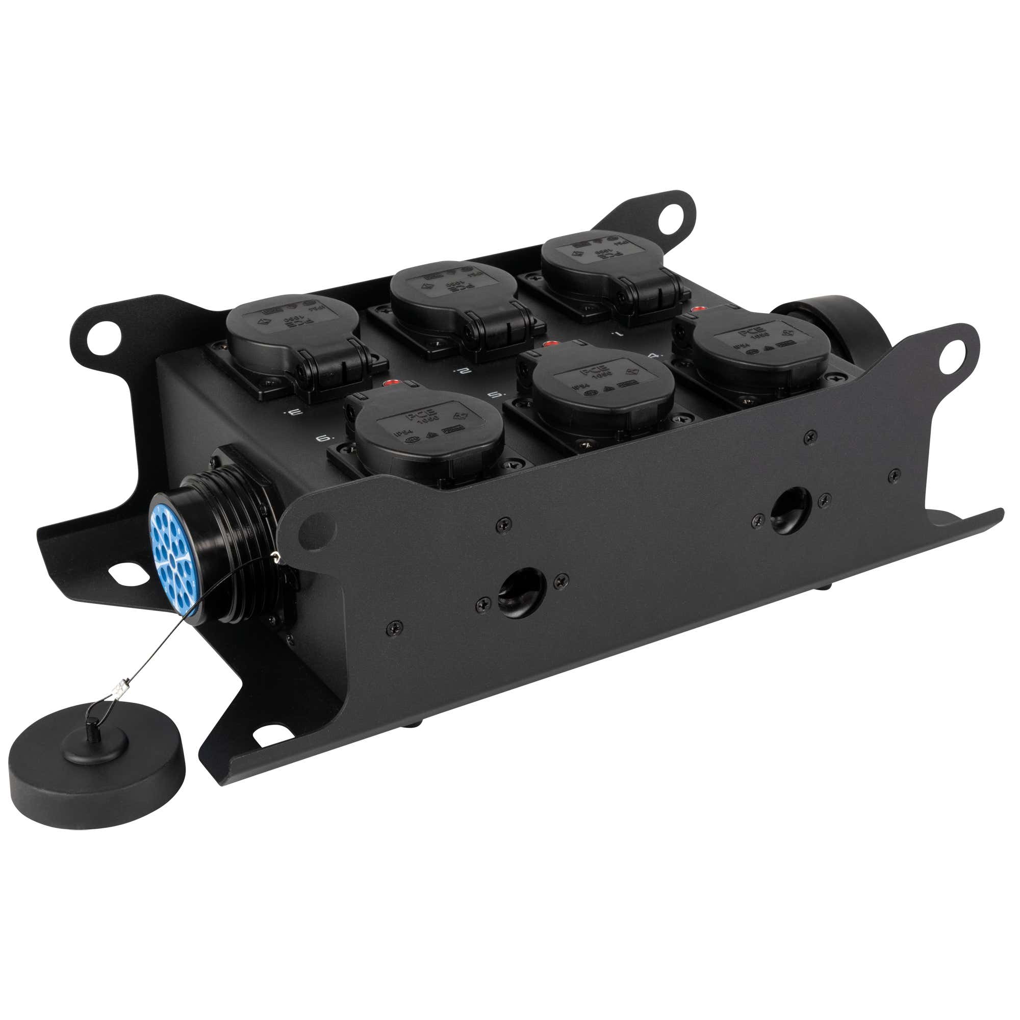 PowerCore 2s.6s 19-Pin Socapex IN / 19-Pin Socapex + 6x Schuko UT - Showgear | Bellalite PowerCore 2s.6s 19-Pin Socapex IN / 19-Pin Socapex + 6x Schuko UT - Showgear | Bellalite