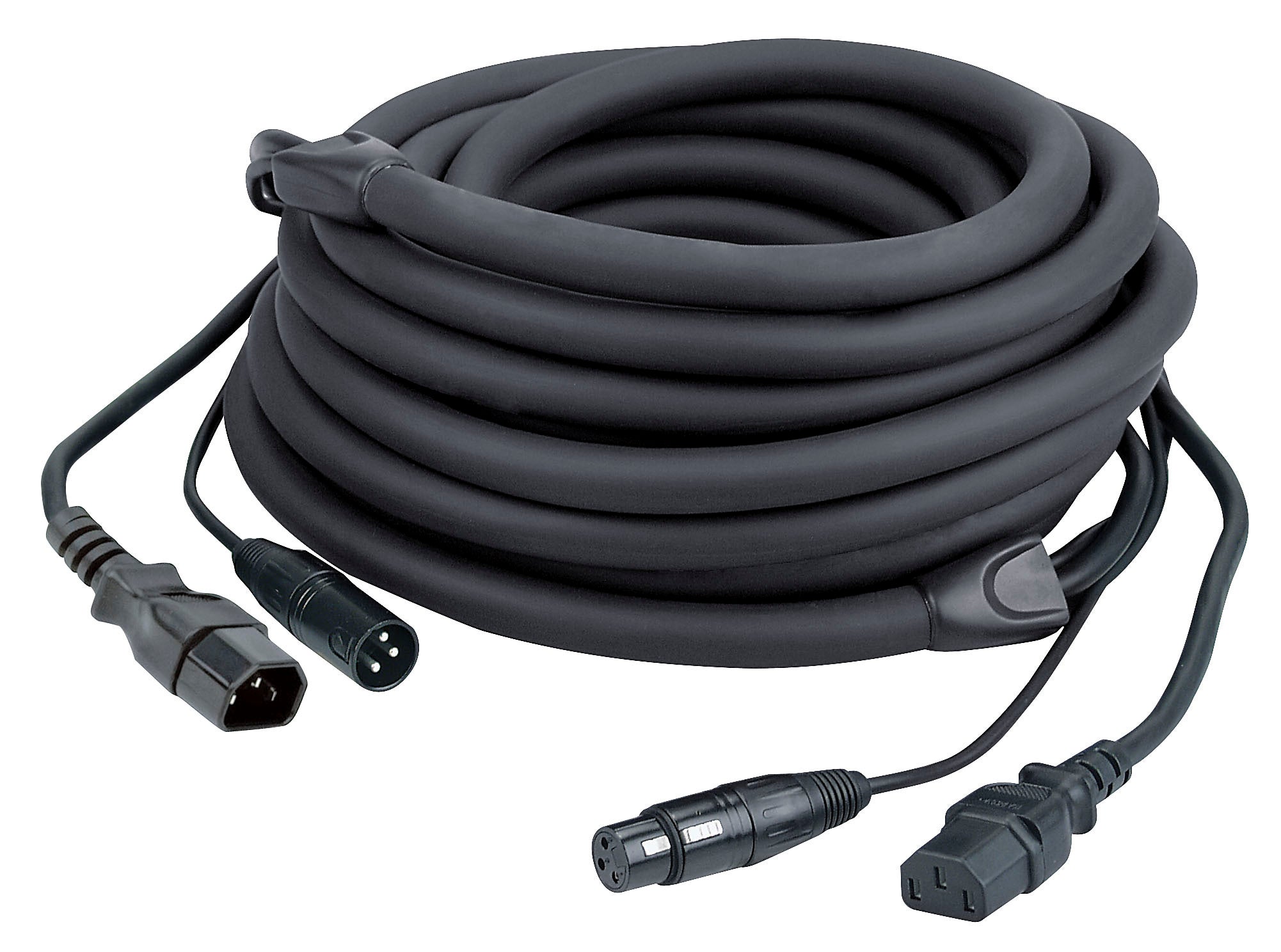Hybridkabel, IEC / XLR 3-pin - DAP | Bellalite