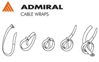 Admiral Cable Wrap 26cm Orange - Admiral Staging | Bellalite Admiral Cable Wrap 26cm Orange - Admiral Staging | Bellalite