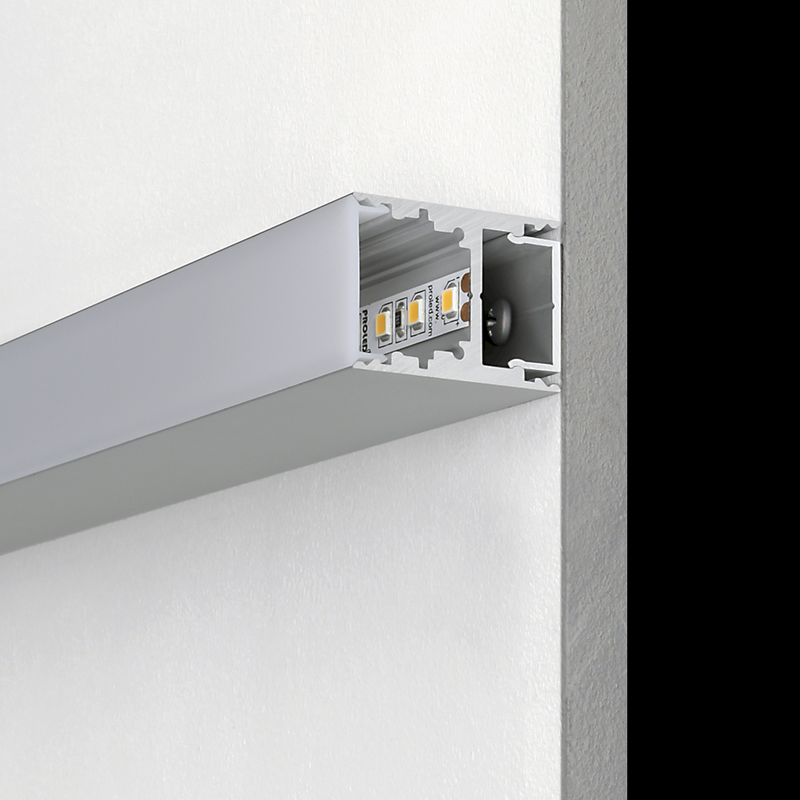 Aluminiumprofil M-Line H, 3m - PROLED | Bellalite